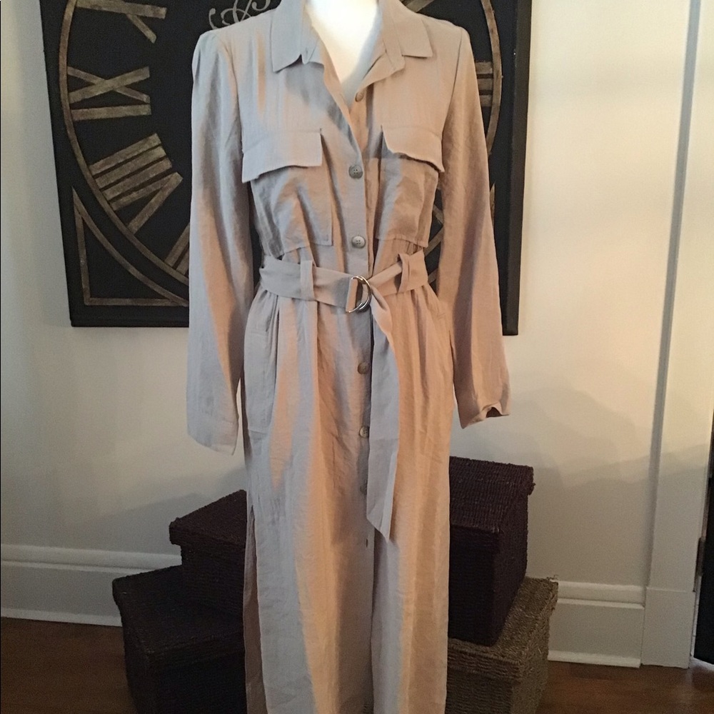 Zara Beige Maxi Dress